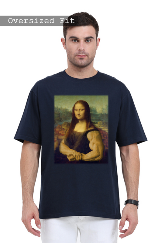 Manmaker's Gym T-shirt | Oversized t-shirt | Mona Lisa T-shirt