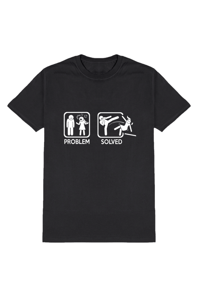 Manmaker's Problem Solved T-shirt - Manmaker