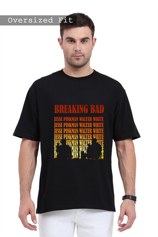 Manmaker's Breaking Bad Oversized T-shirt | Breaking Bad t-shirt 