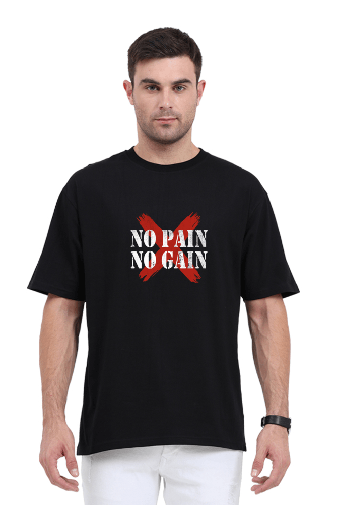 Manmaker's No Pain Oversized Gym T-shirt - Manmaker