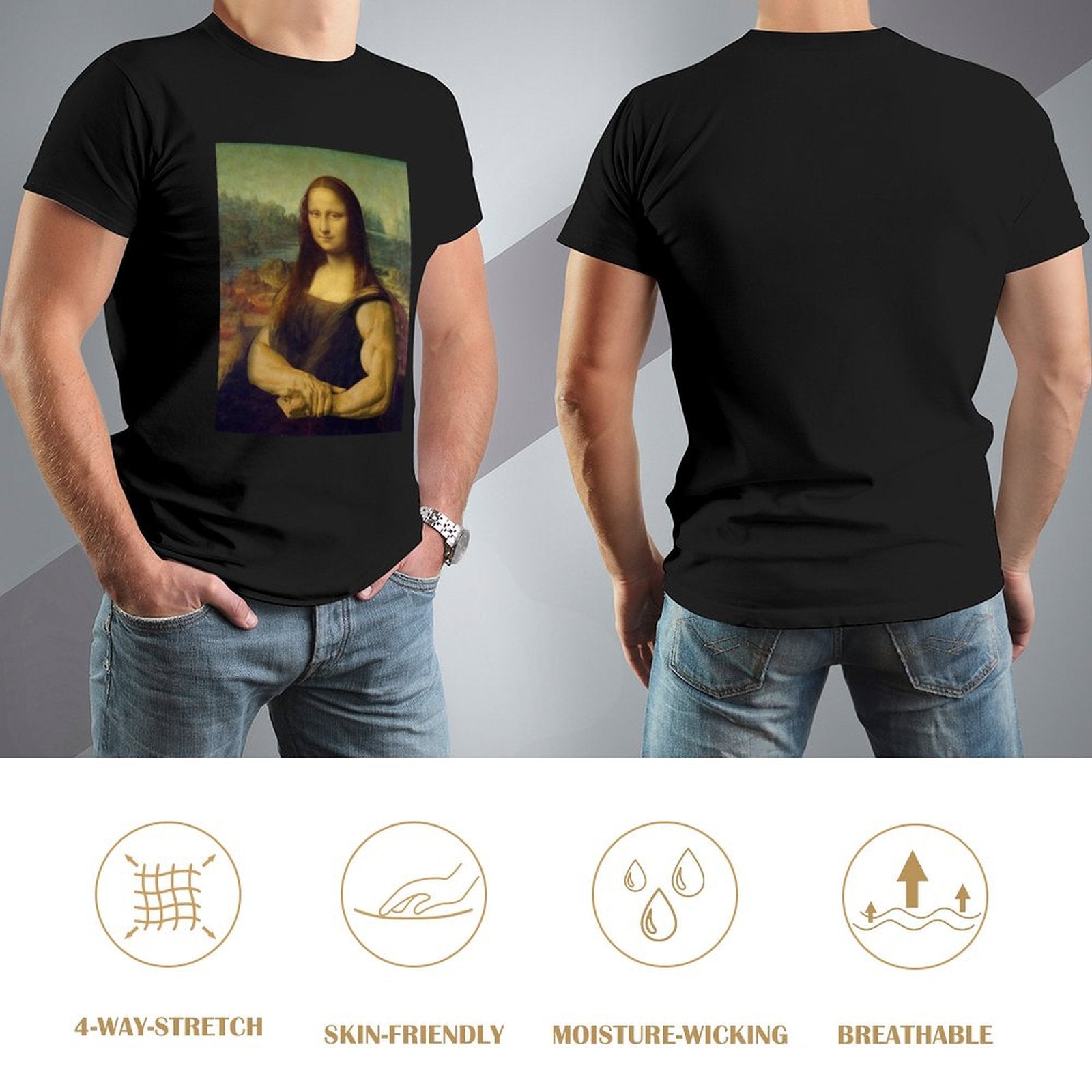Mona Lisa Gym Tshirt