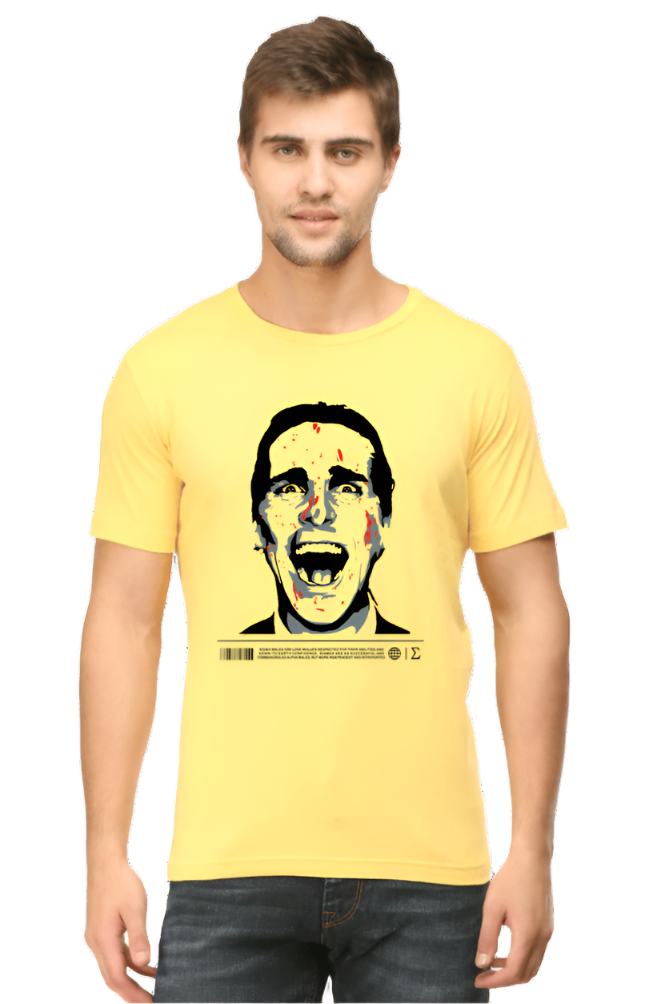 Manmaker's Patrick Bateman Sigma T-shirt | Sigma Male T-shirt