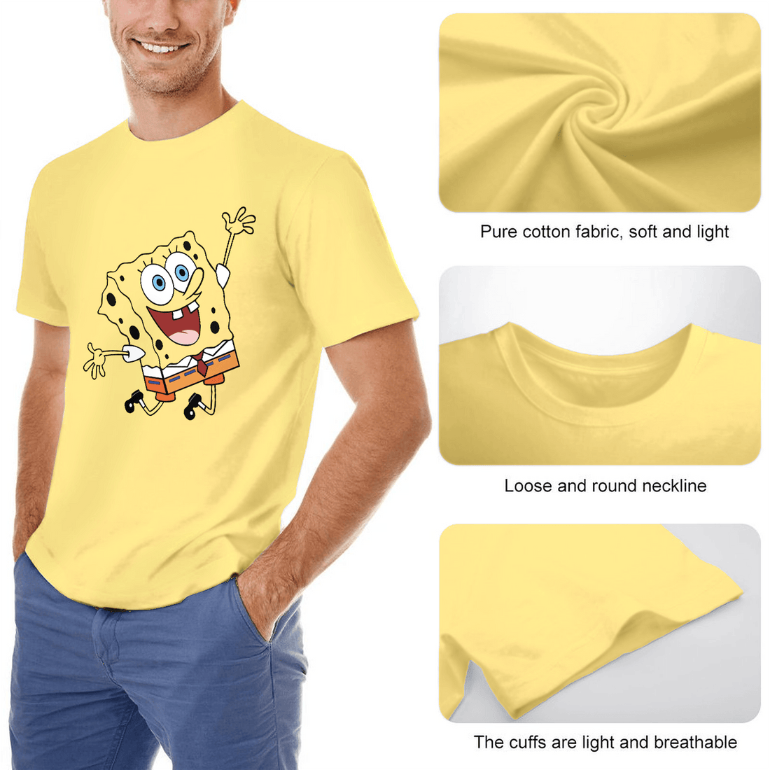 Manmaker's SpongeBob SquarePants T-shirt - Manmaker