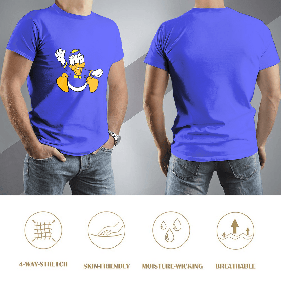 Manmaker's Donald Duck T-shirt - Manmaker