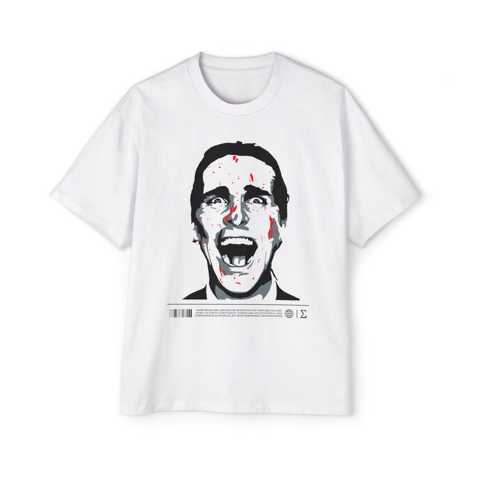 Manmaker's Patrick Bateman Oversized T-shirt - Manmaker