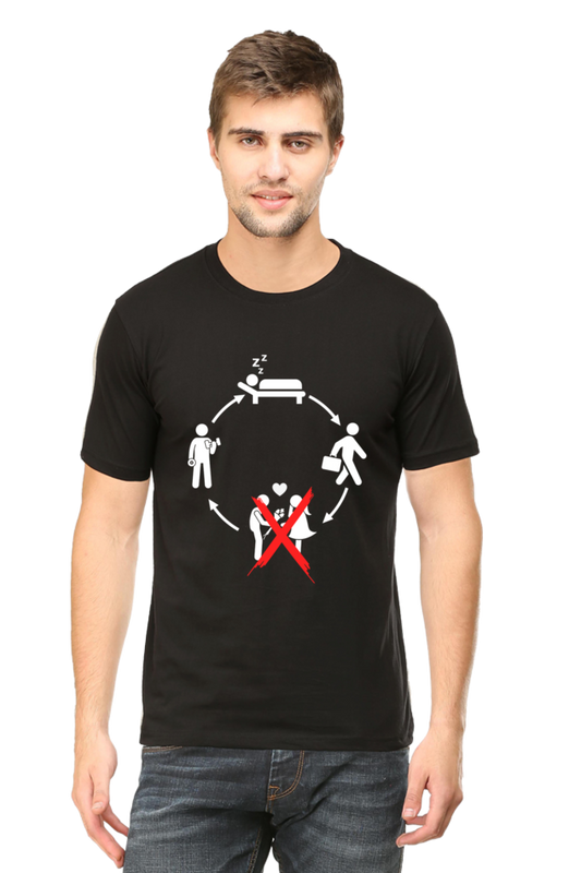 Fitness Freak Daily Routine T-shirt