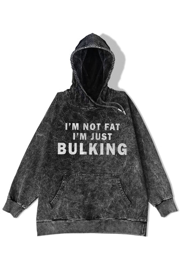 Manmaker Bulking Acid Wash Gym Hoodie | Gym Wear | Gym Hoodie