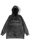 Manmaker Fitish Acid Wash Gym Hoodie | Manmaker Gym Wear | Gym Hoodie