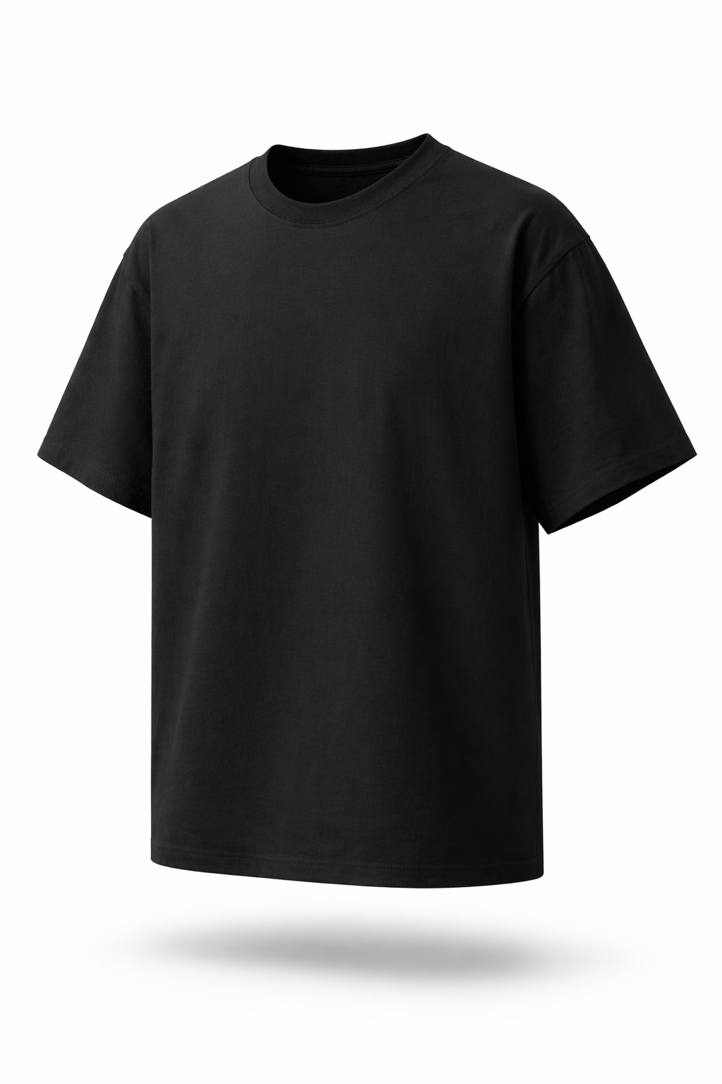 Front View of Manmaker Black Classic T-shirt