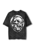 Manmaker 45 LBS Acid Wash Oversized Gym T-shirt | Gym Wear for Men