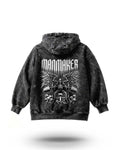 Manmaker Acid Wash Gym Hoodie | Gym Wear for Men and Women