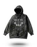 Manmaker Bar Acid Wash Gym Hoodie | Gym Wear | Manmaker Gym Hoodie