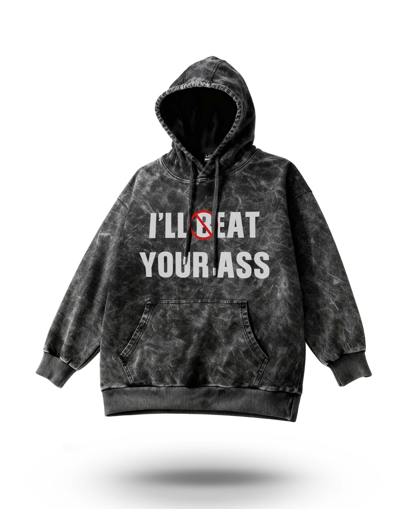 Manmaker Beat Acid Wash Gym Hoodie | Manmaker Gym Hoodie | Manmaker