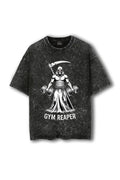 Manmaker Gym Reaper Acid Wash Oversized Gym T-shirt | Gym Wear