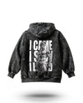 Manmaker I Lifted Acid Wash Gym Hoodie | Gym wear for men | Hoodie 