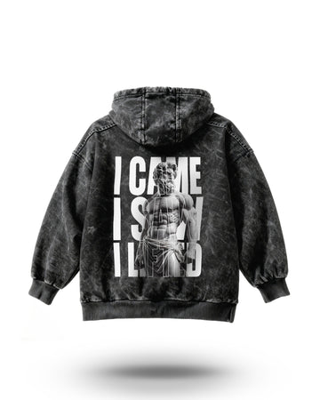 Manmaker I Lifted Acid Wash Gym Hoodie | Gym wear for men | Hoodie 