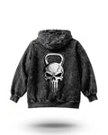 Manmaker Kettlebell Acid Wash Gym Hoodie | Gym Wear for Men and Women
