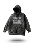 Manmaker Squat Acid Wash Gym Hoodie | Manmaker Gym Hoodie 