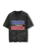 Manmaker Thicker Acid Wash Oversized Gym T-shirt | Gym Wear for Women