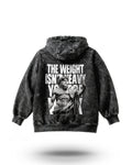 Manmaker Weak Acid Wash Gym Hoodie | Gym Wear for Men | Gym | Hoodie