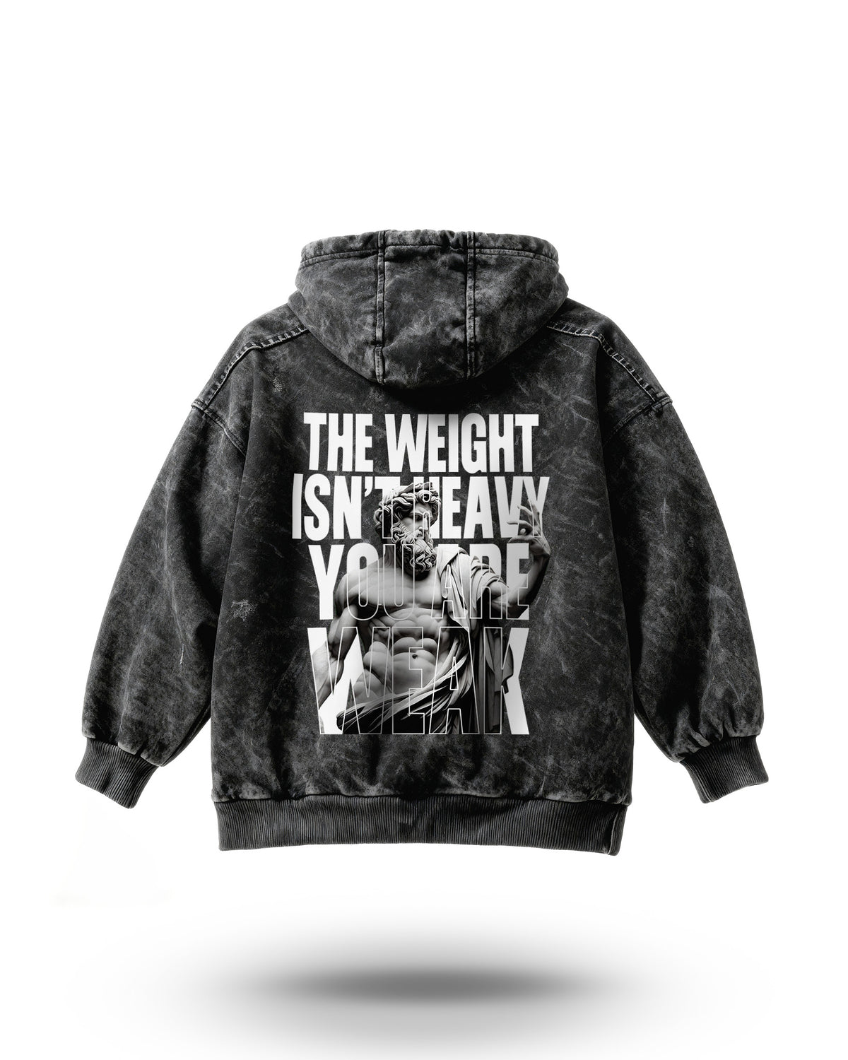 Manmaker Weak Acid Wash Gym Hoodie | Gym Wear for Men | Gym | Hoodie