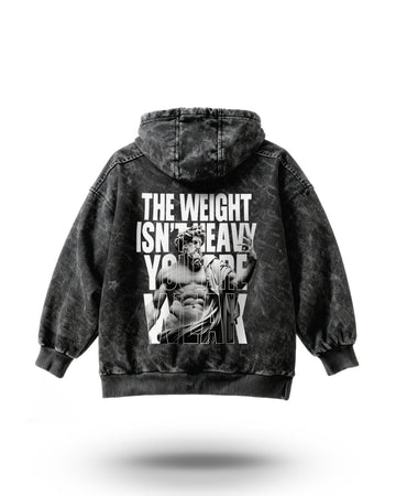 Manmaker Weak Acid Wash Gym Hoodie | Gym Wear for Men | Gym | Hoodie