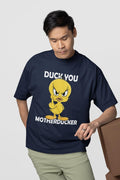 Manmaker's Duck You Offensive Oversized T-shirt 