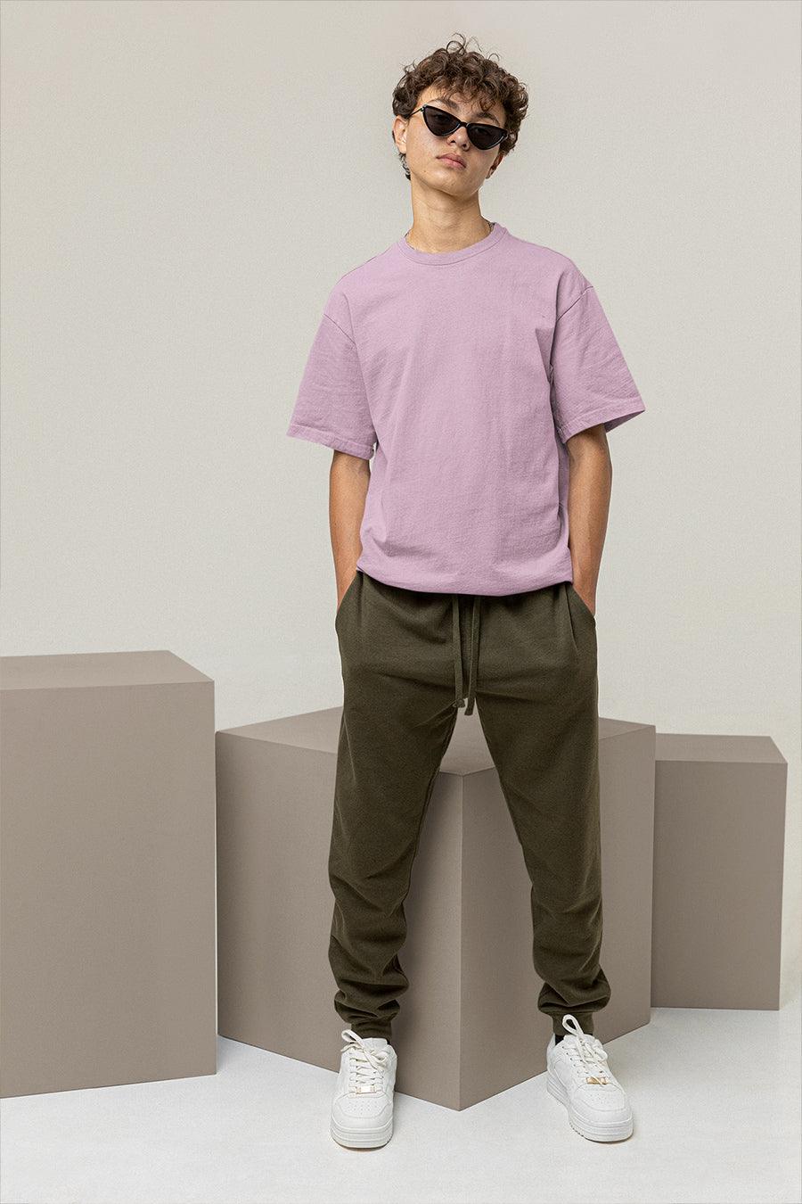 Manmaker's Light Pink Oversized T-shirt - Manmaker