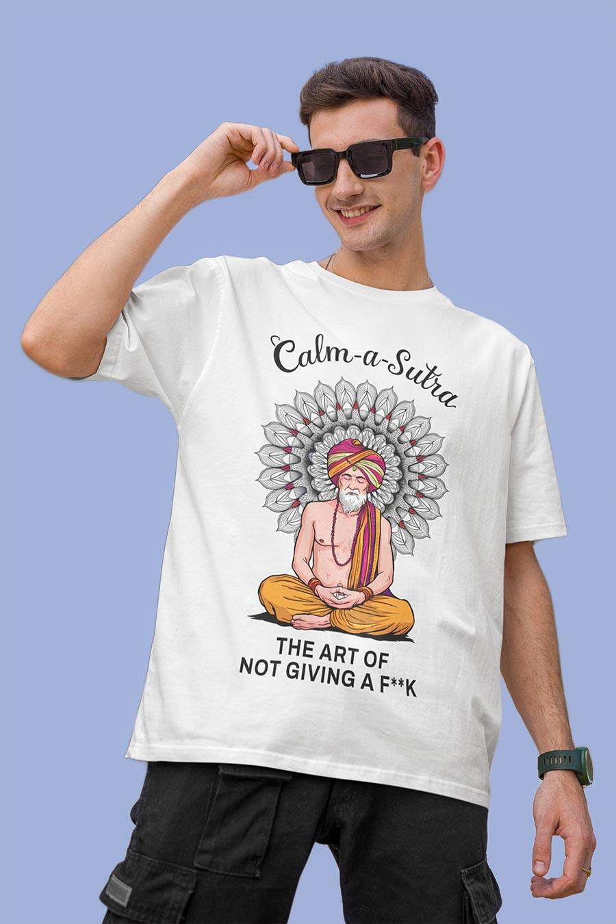 Manmaker's Calm-A-Sutra Oversized T-shirt - Manmaker