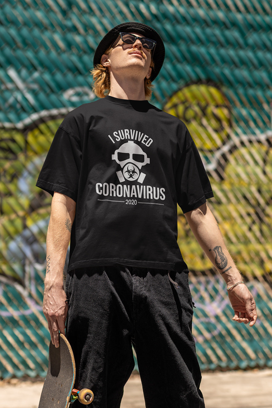 Manmaker's Corona Virus Oversized T-shirt - Manmaker