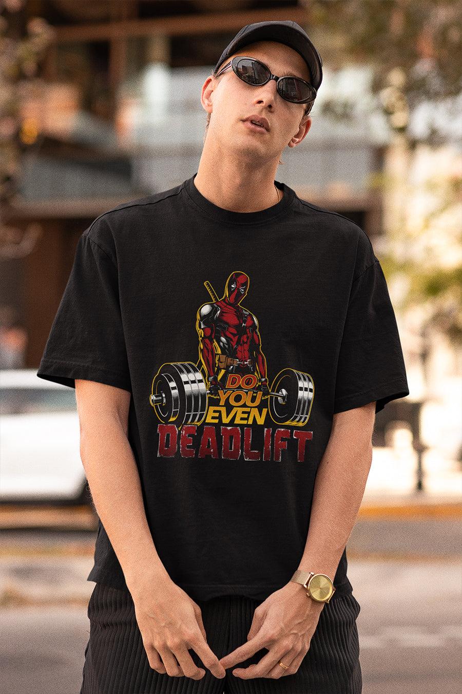 Manmaker's Deadpool x Deadlift Oversized T-shirt - Manmaker