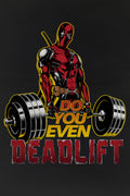 Manmaker's Deadpool x Deadlift Black T-shirt - Manmaker