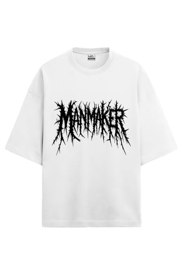 Manmaker French Terry Oversized T-shirt | Streetwear T-shirts