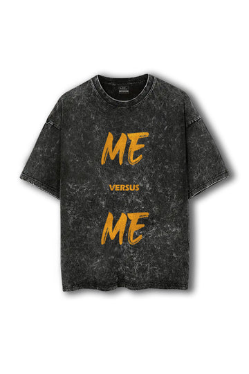 Manmaker Acid Wash Oversized T-shirt | Gym and Fitness T-shirt