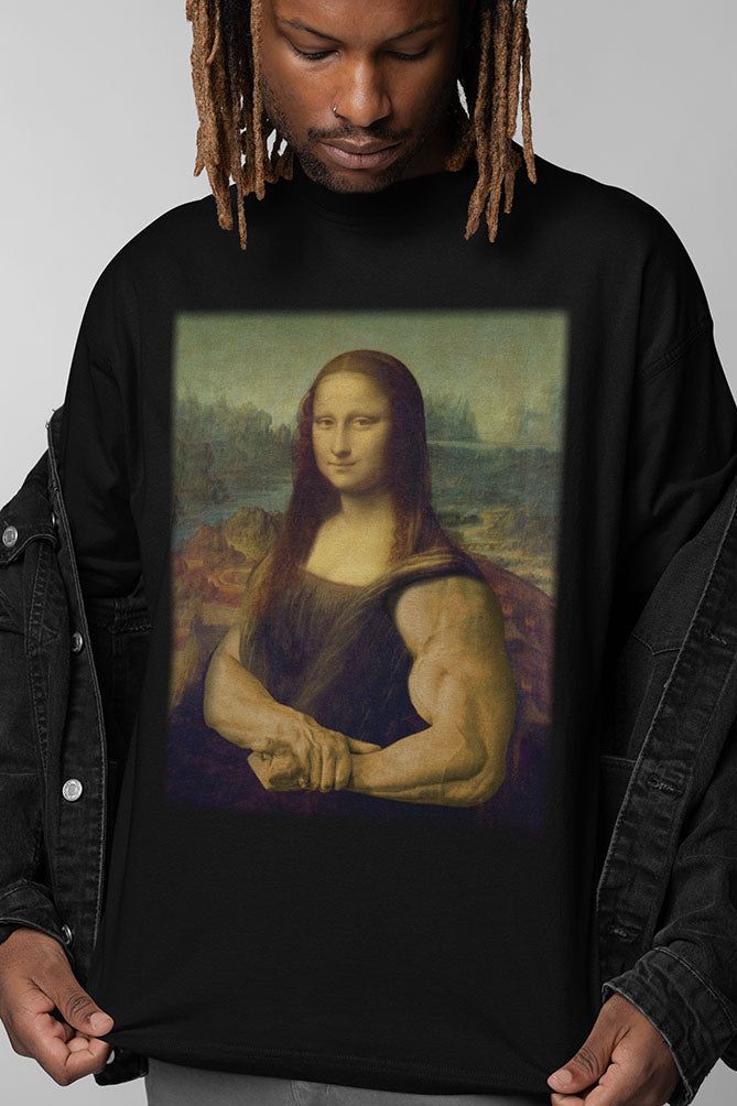 Mona Lisa Oversized T-shirt 