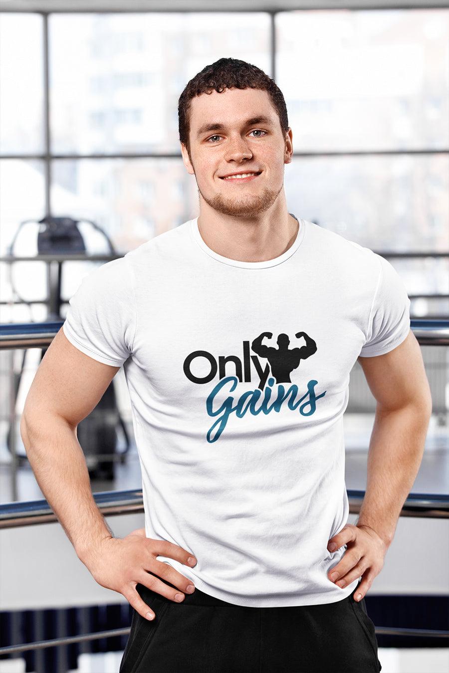 Manmaker's Only Gains T-shirt - Manmaker