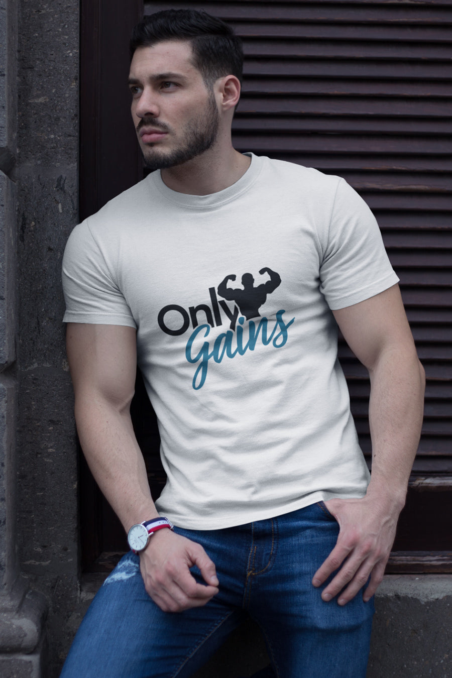 Manmaker's Only Gains T-shirt - Manmaker