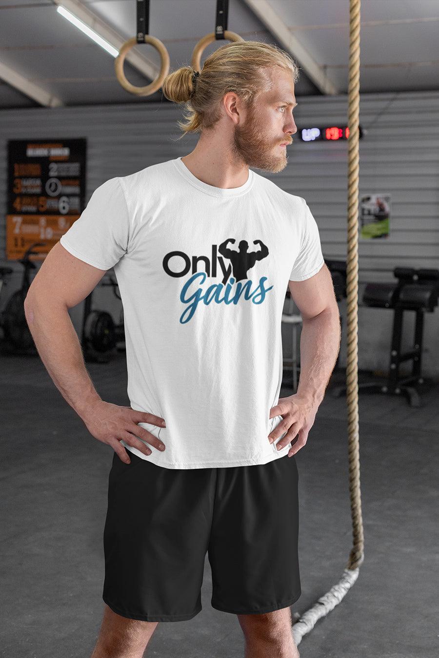 Manmaker's Only Gains T-shirt - Manmaker