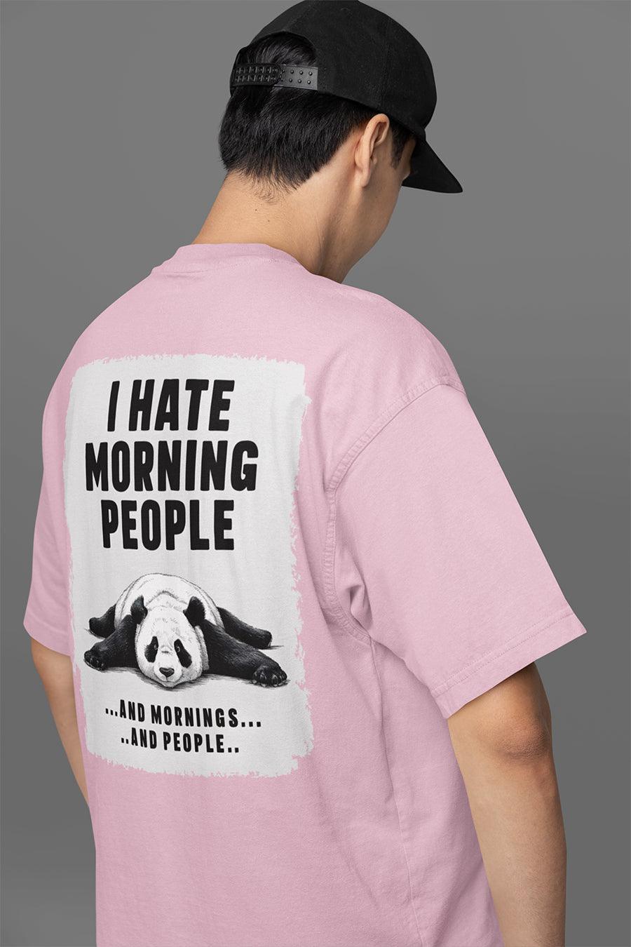 Manmaker's Panda Oversized T-shirt - Manmaker