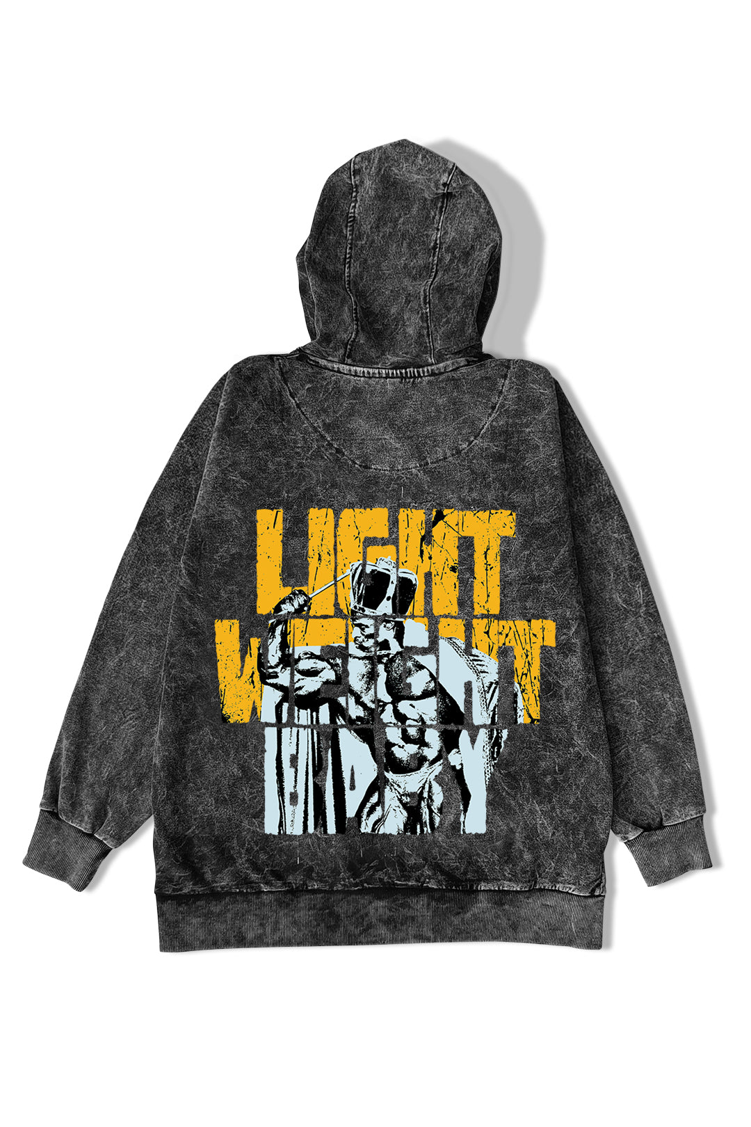 Manmaker Ronnie Coleman Acid Wash Gym Hoodie | Gym Wear | Manmaker