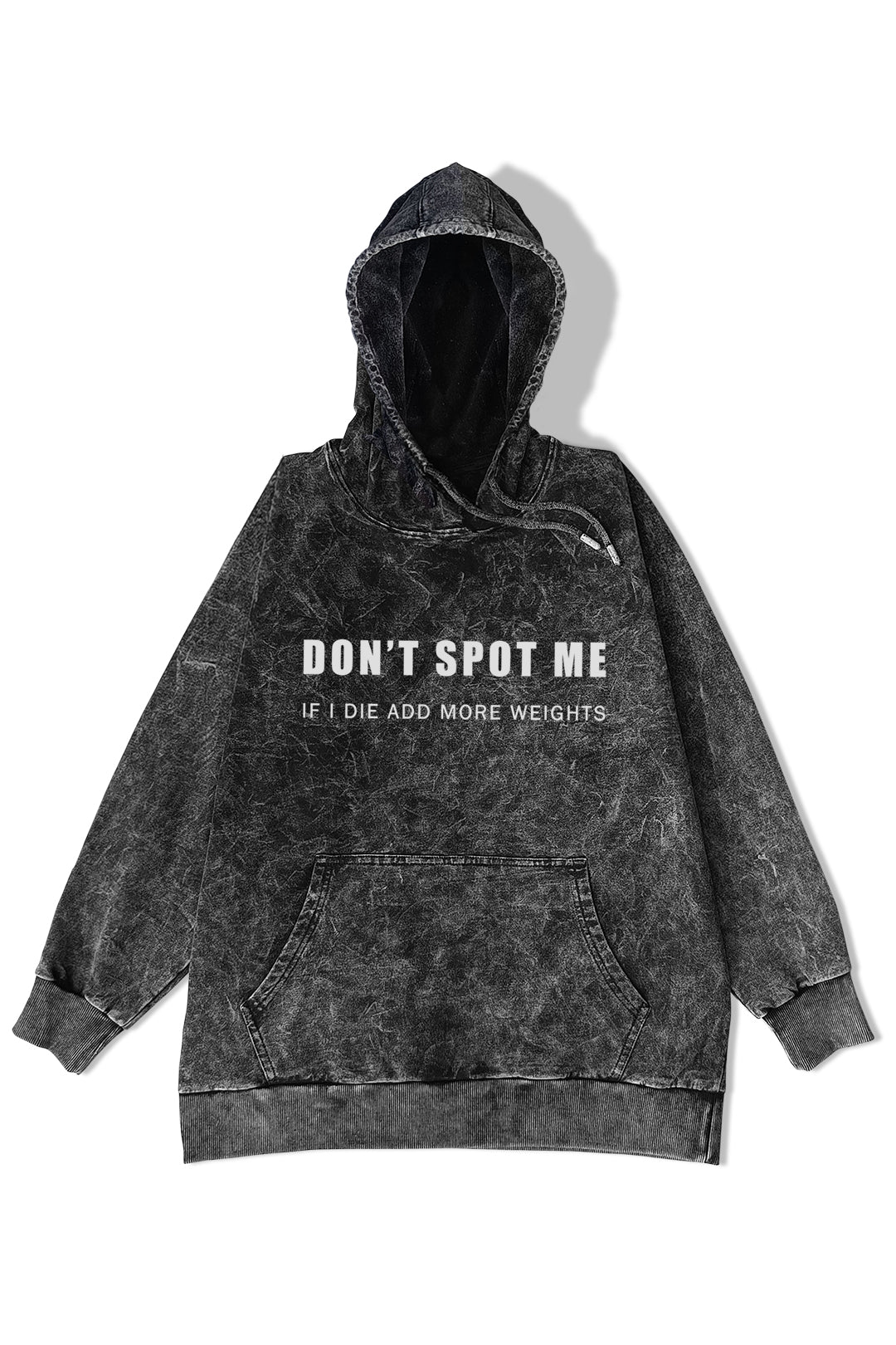 Manmaker Spot Acid Wash Gym Hoodie | Gym Wear | Manmaker Gym Hoodie