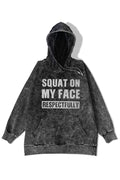 Manmaker Squat Acid Wash Gym Hoodie | Manmaker Gym Hoodie 