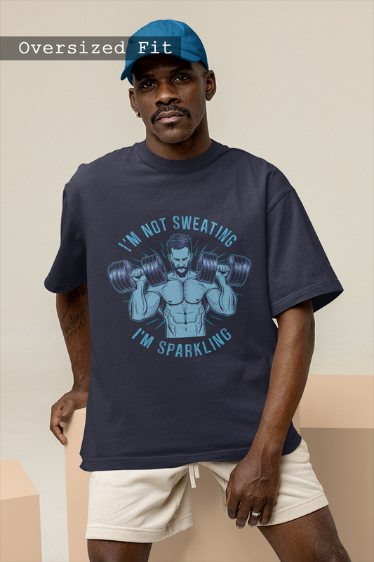 Manmaker's Gym Workout Oversized T-shirt | Fitness T-shirt 
